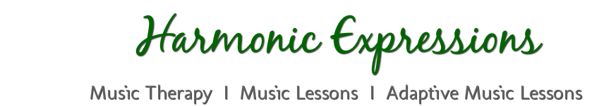 Music Therapy &nbsp;I &nbsp;Traditional &amp; Adaptive Music Lessons